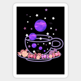 Space storm in a tea cup! Astronomy Sticker